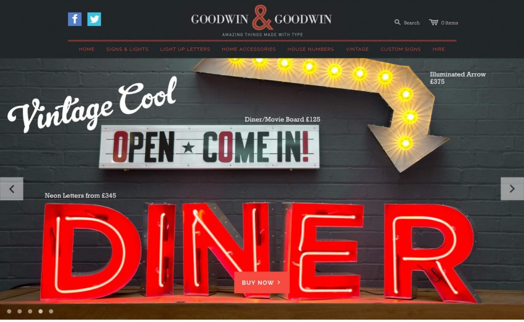 Goodwin & Goodwin - eCommerce Website