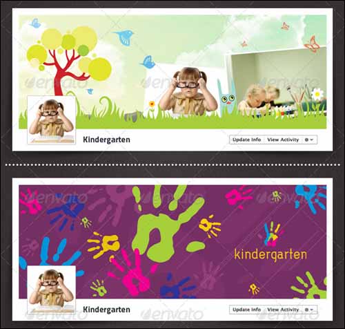 facebook timeline cover kindergarten1