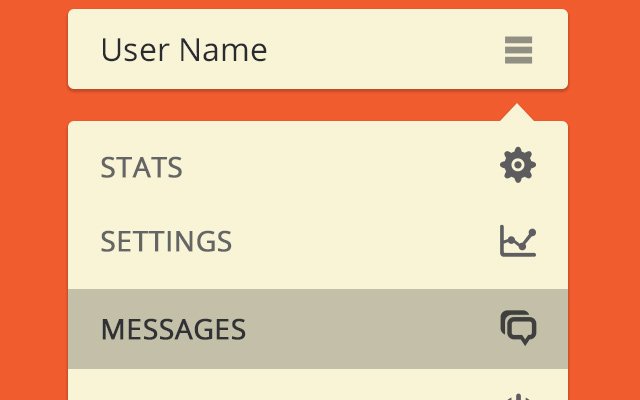 Drop Down Menu
