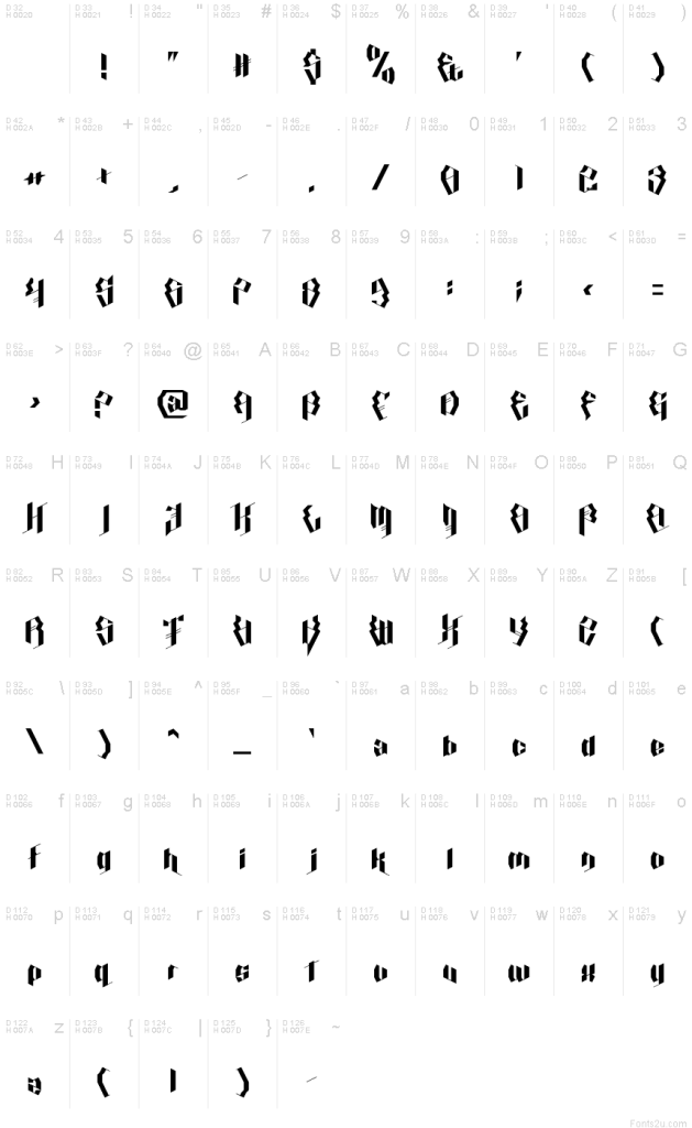 Calligraphy Aquiver Regular font