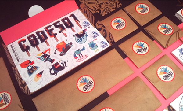 Code 501's envelope design