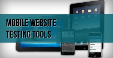 tools to test mobile website