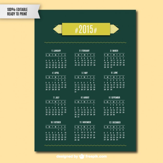 2015-calendar-vector-art