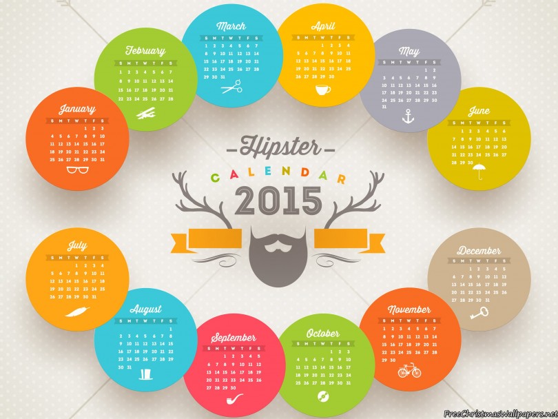 2015 hipster calendar 2560 1920 870040