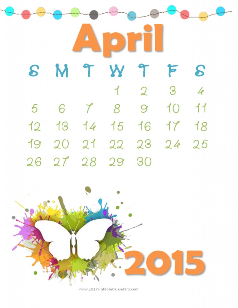 Amazing Calendar for Year 2015 Designs 9 april-2015-calendar-92