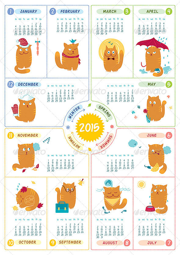 calendar-2015-cats