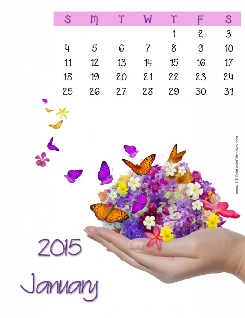 Amazing Calendar for Year 2015 Designs 4 january-2015-calendar-60
