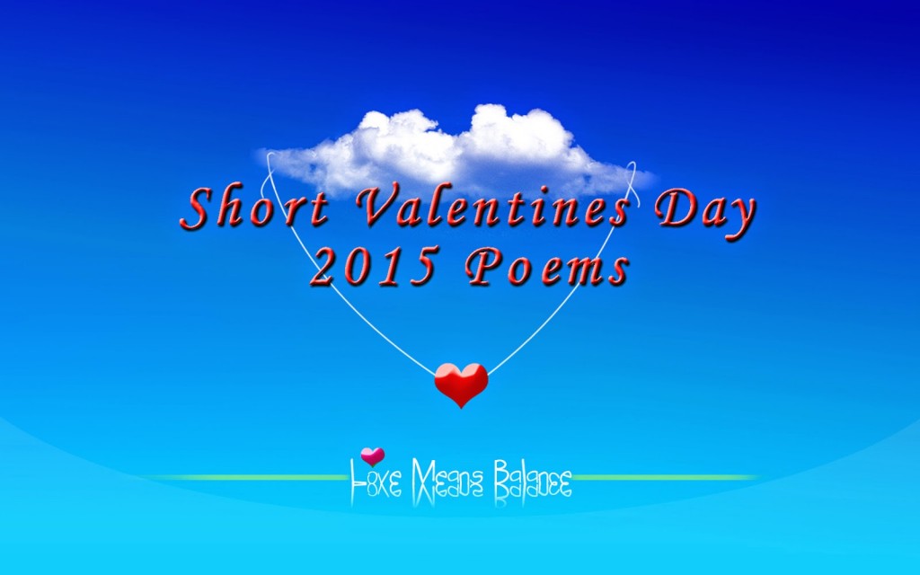 Valentine poems 2015