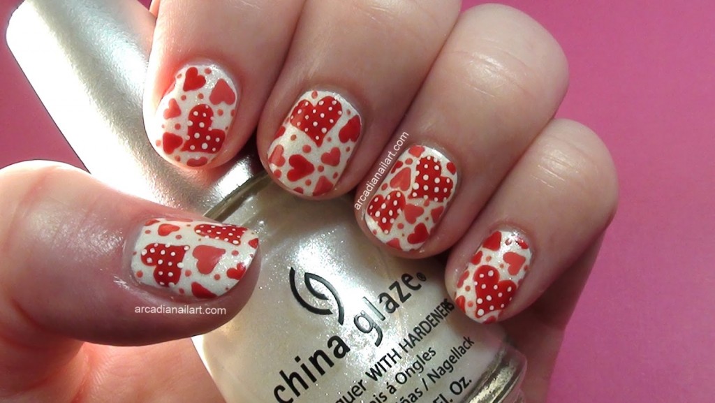 60 Incredible Valentine's Day Nail Art Designs 48 Valentine-Day-Nail-Art-05
