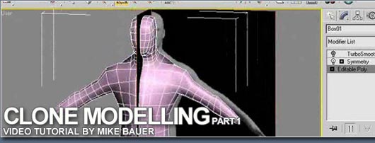 3D Max Clone Modelling - Video Tutorial