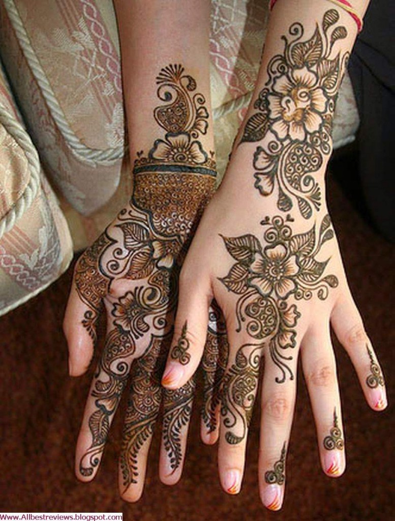 Henna Beautiful Bridal Mehndi Design 2014-2015
