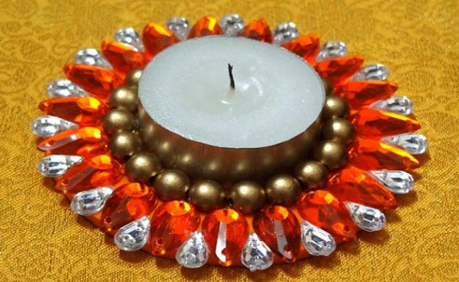 Unique Diwali Gift and Diwali Decoration Ideas for 2015 3 Floral-Diya