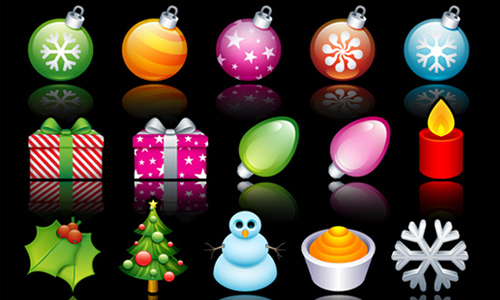 Merry Christmas Icons Set and Graphics Free Download 1 Christmas XP