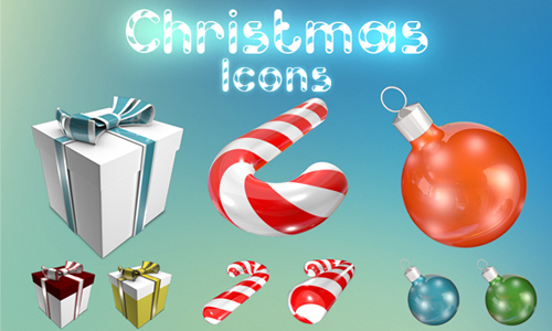 Merry Christmas Icons Set and Graphics Free Download 1 Merry Christmas Icons Set Christmas Icons