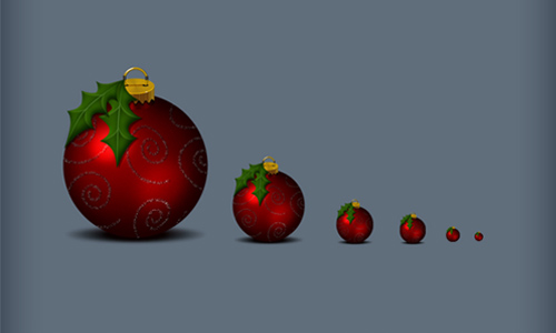 Merry Christmas Icons Set and Graphics Free Download 2 Christmas_holly ball icons