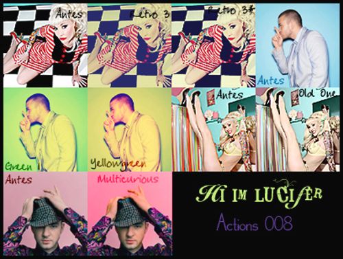 retro color filters.