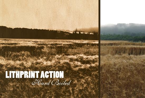 Iith print grunge actions.
