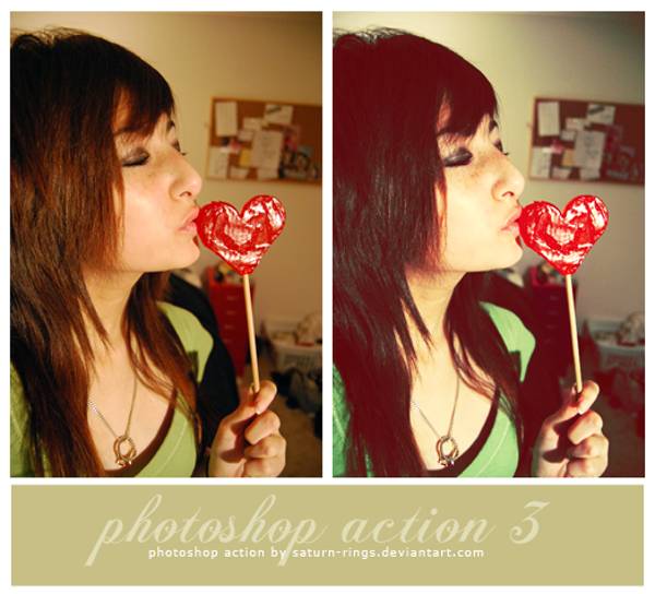 color enhancement actions.