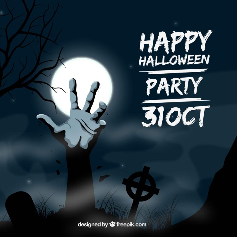 Horror Halloween Card Designs 001