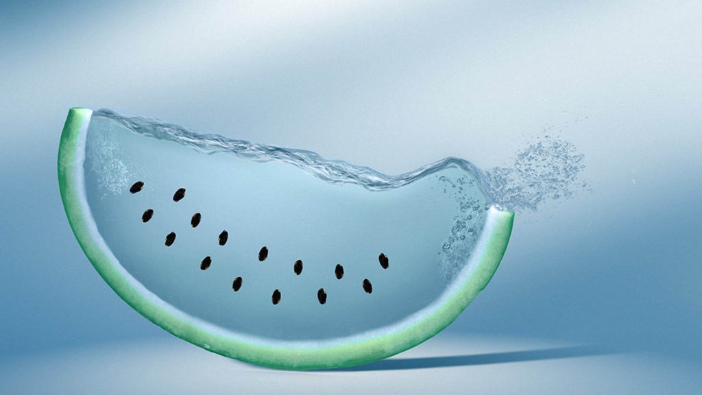 Water Melon - Unique Wallpaper