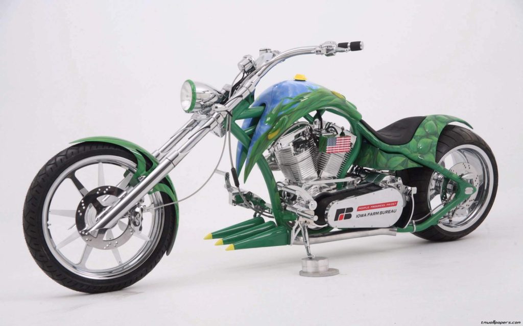 Artist Chopper - unique bike wallpaper