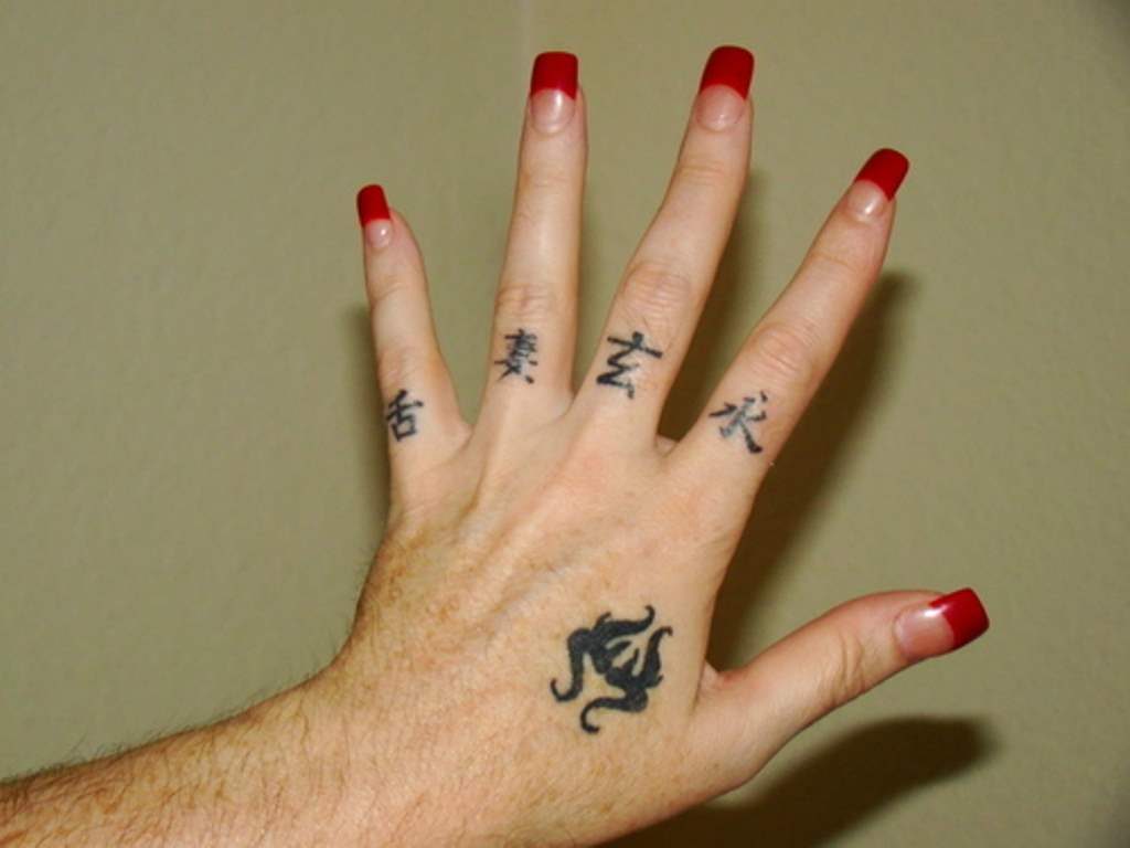 Small Tattoos on Finger Tattoos