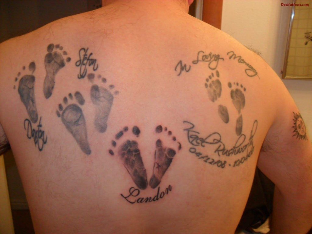 Footstep Loving Tattoos