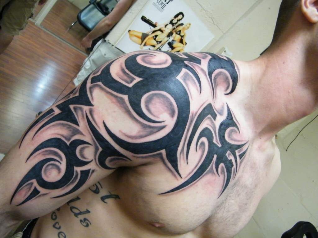 Tattoos design ideas on Shoulder