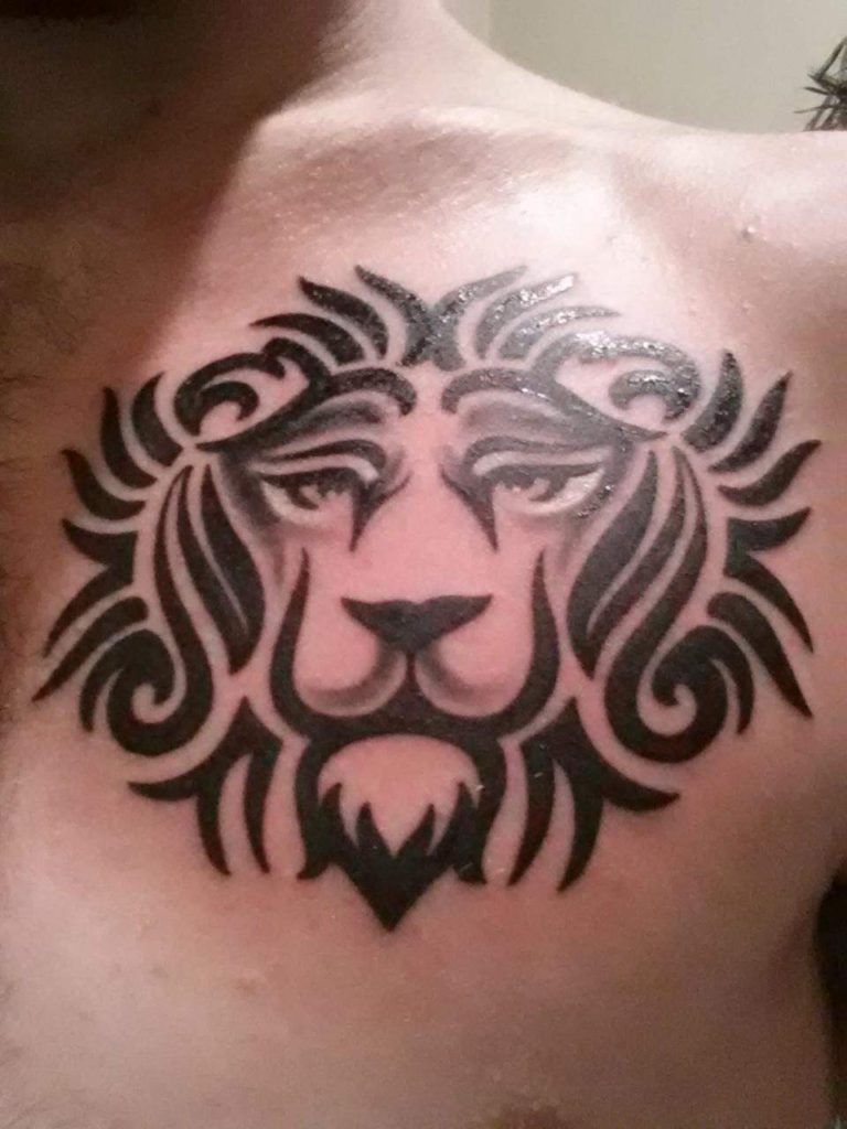 Chest Simple Tattoos ideas