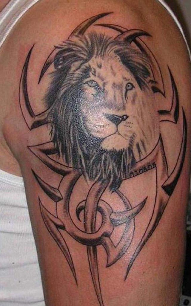 Lion Small Tattoos ideas